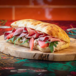 Beef rosbif + patatas fritas