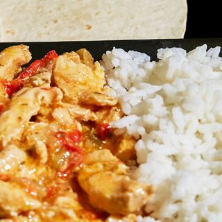 Fajitas De Pollo (5 Uds.) Con 2 Salsas