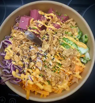 P VEGAN ATUN SPICY