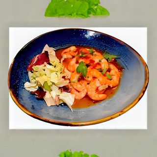 Creveti cu sos chili