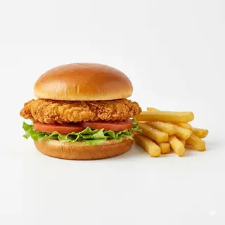 Hamburguesas pollo crujiente