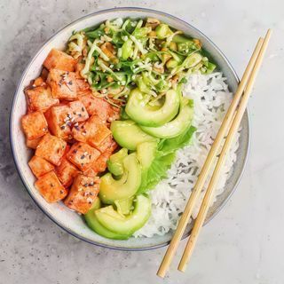 Poke Tofu Shitake