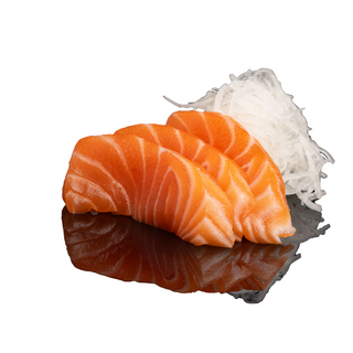 Salmon sashimi