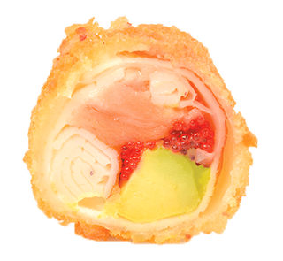 Rouleaux Saumon Frit
