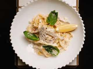 Паста з вершковим соусом з солених лимонів (300g)