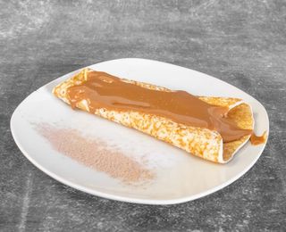 Crepé de dulce de leche