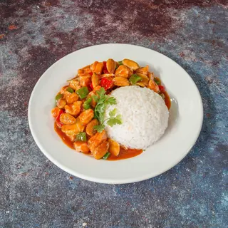 Pollo Con Almendras