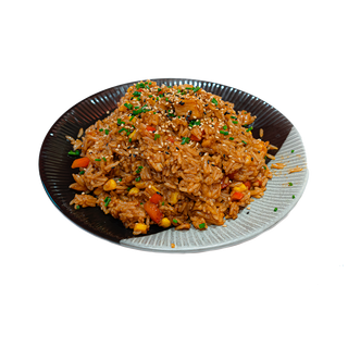 Yakimeshi con Gambas 