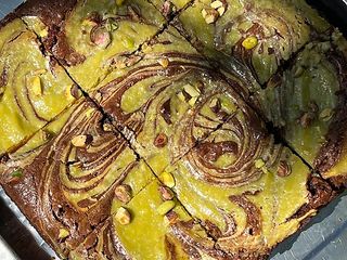 Брауні Брауні з чізкейком бурбонна ваніль