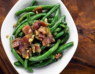 Judías Verdes con patatas y bacon (300 G.)