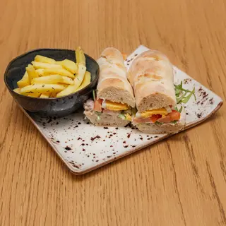 Baguete de Pasta de atum