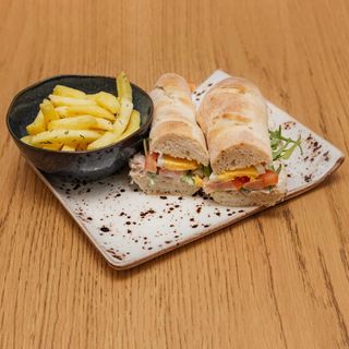 Baguete de Pasta de atum