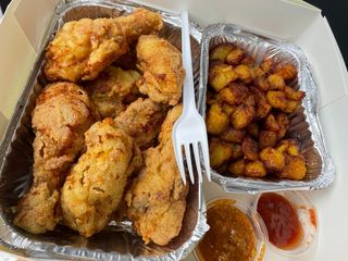 Alloco + Poulet Pané