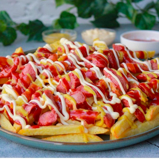 Menú salchipapa 