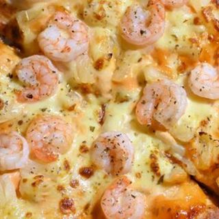Pizza De Gambas (Familiar)