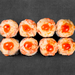 Запечений рол тартар з лососем (250г)