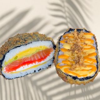 PREMIUM суші-бургер з лососем (350г)