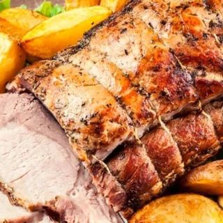 Carne assada no forno