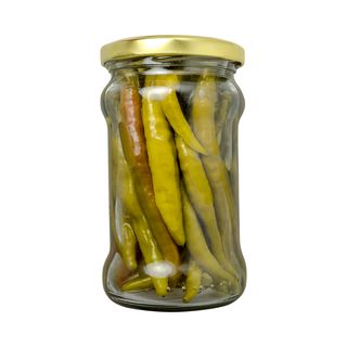 Zielona papryka w oleju