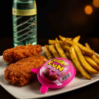 Menú Niños Muslitos + botella Agua