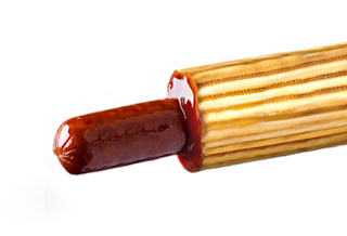 Хот-дог ХХL Баварська сос.(світла булка)