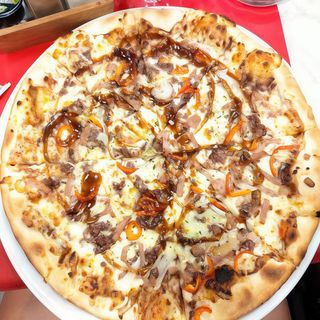 Pizza BBQ Steak (Pequeña)