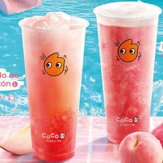 Te helado de melocoton