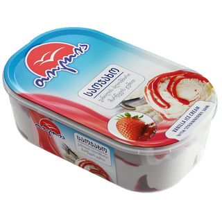 ნაყინი საოჯახო 0,5 კგ ვანილის არომატით