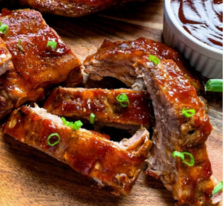 1 Kg Dry Fry Pork with Ugali or Chapati and Greens