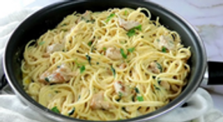 Spaghetti Poulet À La Crème