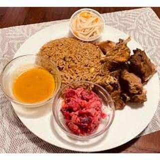 Special Goat Ribs With Pilao