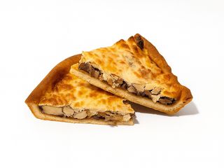 Пиріг курка-гриби