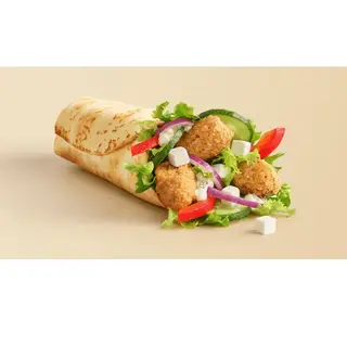 Falafel tortilla duży