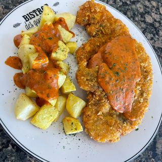 Pechuga Con Salsa Al Salmón