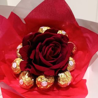 1 gros rose chocolat emballage 