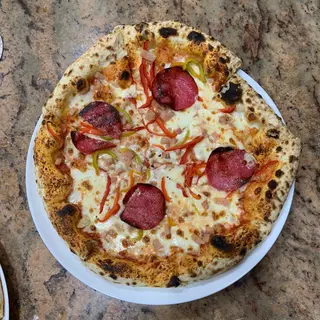 Pizza 4 Estaciones Pequeña