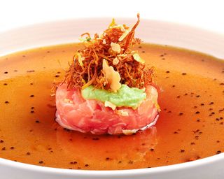 Tartare salmone avocado