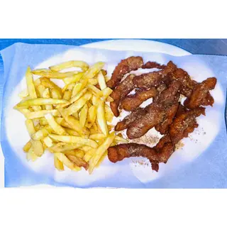 Lahori Fried Fish With Chips