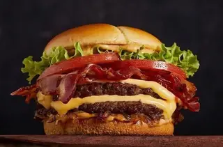 Double Cheddar Cheeseburger