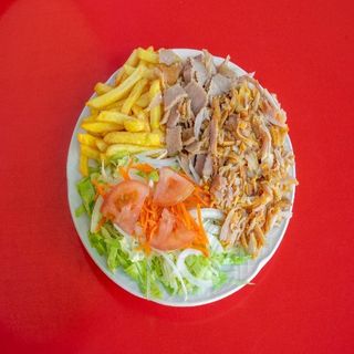 Plato Doner Kebab De Pollo