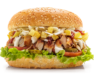 Бургер с месо от дюнер (400г)