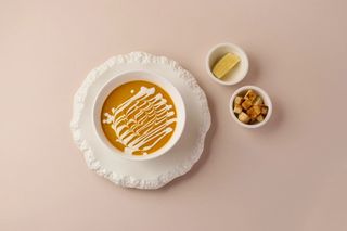 Чечевичный крем-суп 