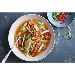 Chinese cabbage in hot and sour sauce