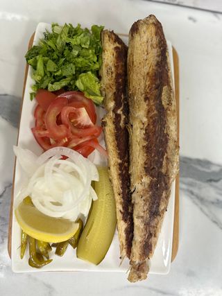 Кефаль гриль 