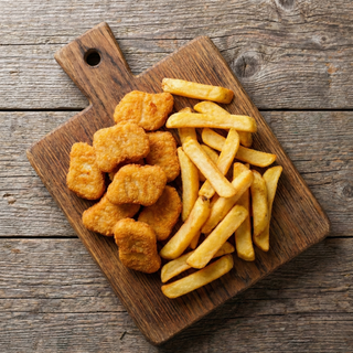 Chicken Nuggets with Chips