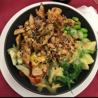 Poke Quinoa con pollo