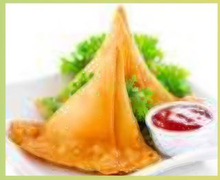 13. Vegetable Samosa