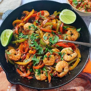 Fajita De Langostinos