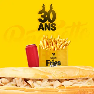 Menu Sandwich Marie Antoinette