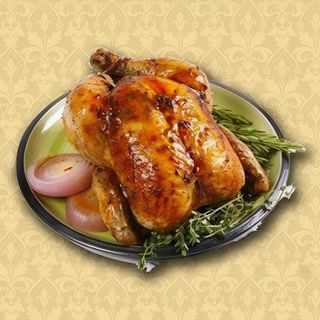 Pollo asado y patatas 